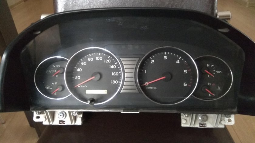 Приборная панель ленд Крузер 80