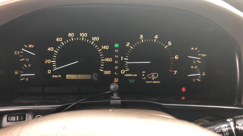 Панель приборов ленд Крузер 100