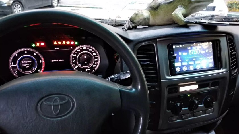 Панель приборов ленд Крузер 100