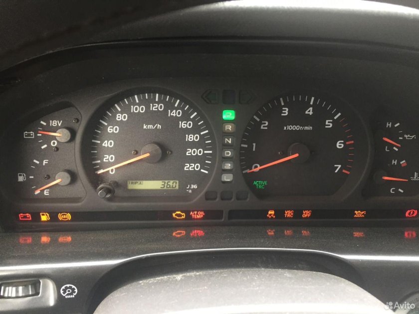 Панель приборов Toyota Land Cruiser 100