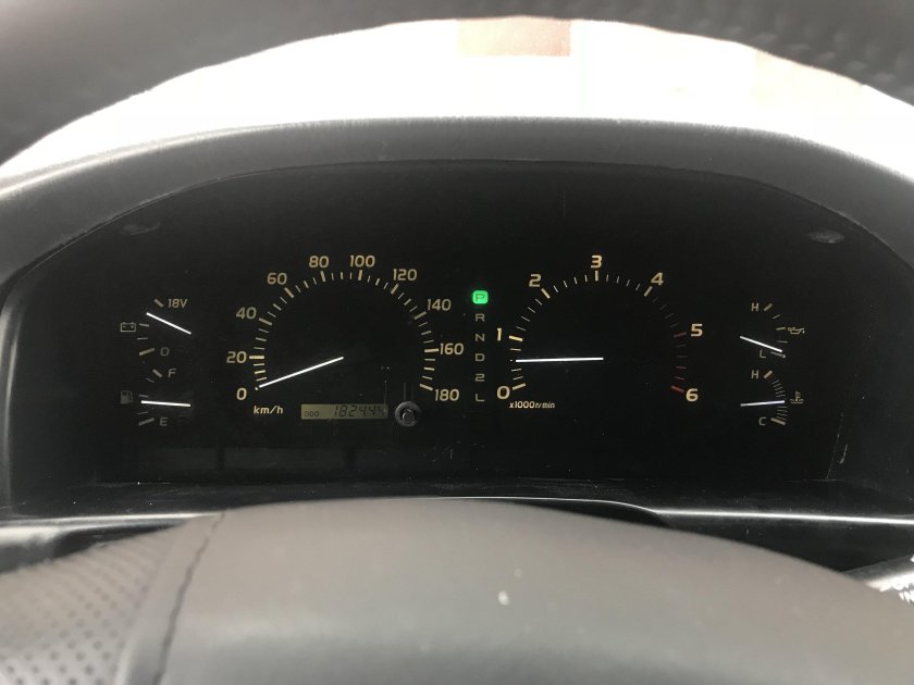 Панель приборов ленд Крузер 100