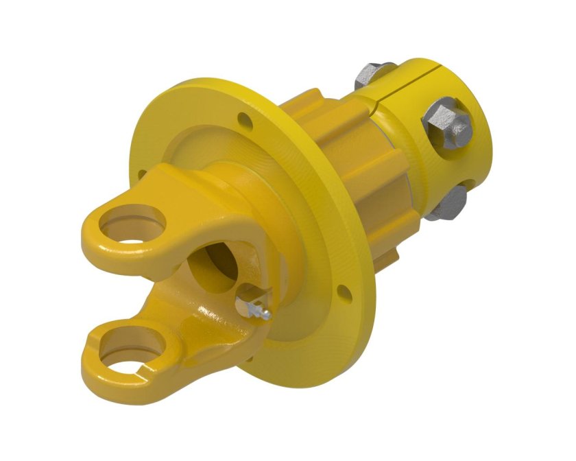 Карданный вал с предохранительной муфтой для почвофрезы