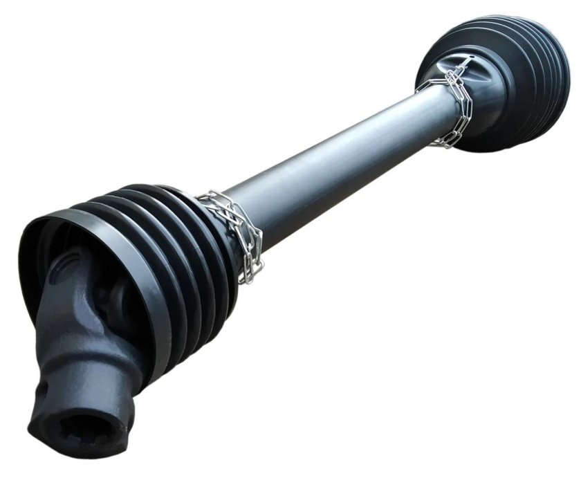 Карданный вал с обгонной муфтой для мульчера