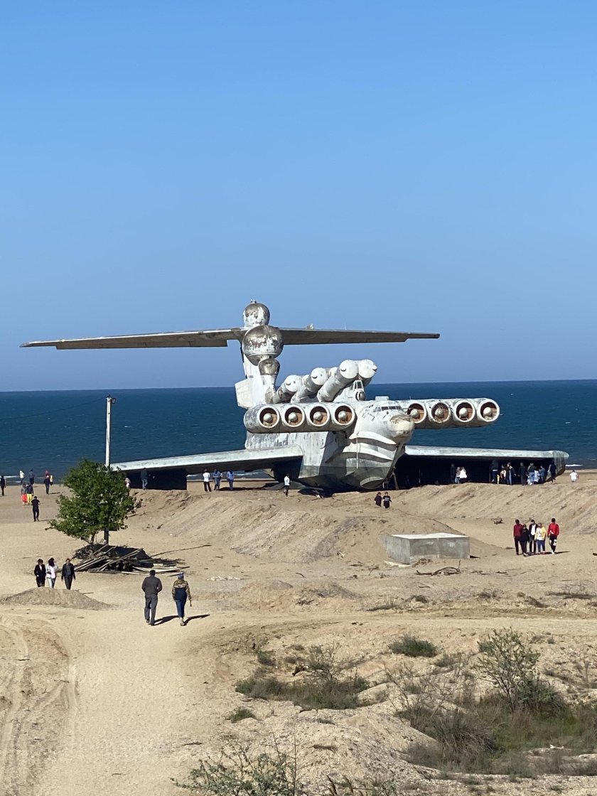 Лунь экраноплан в Дербенте