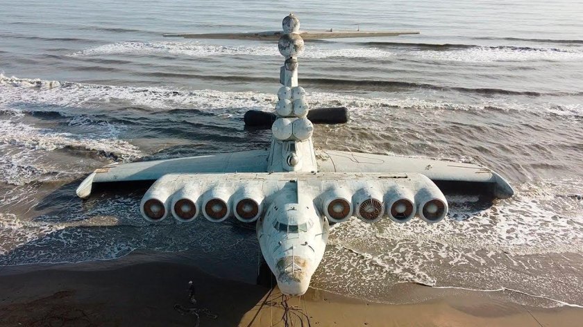 Лунь экраноплан в Дербенте