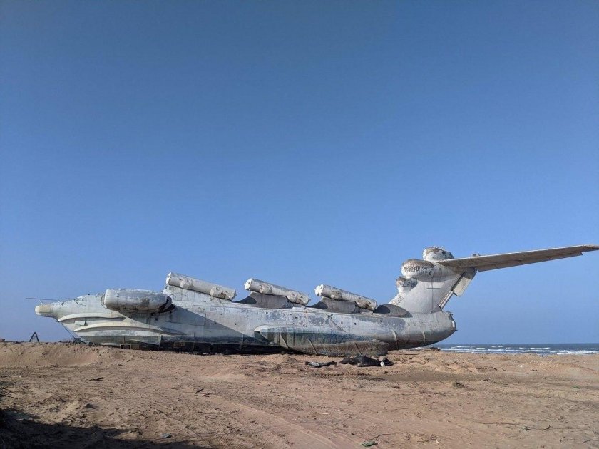 Лунь экраноплан в Дербенте