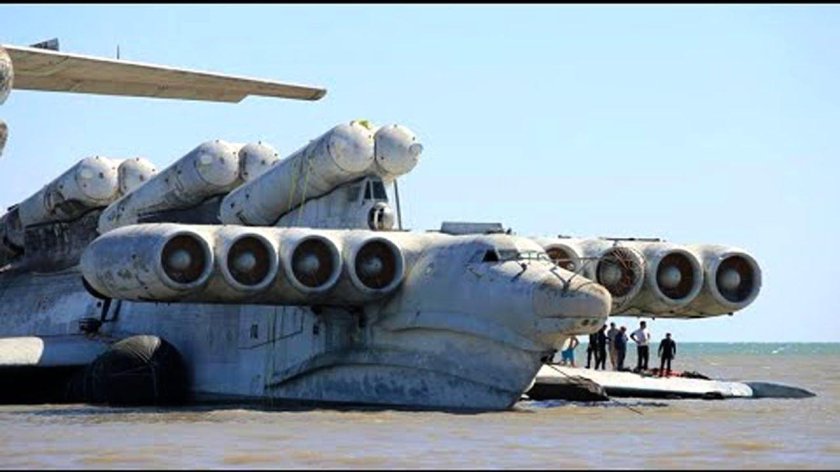 Каспийский монстр экраноплан Дербент