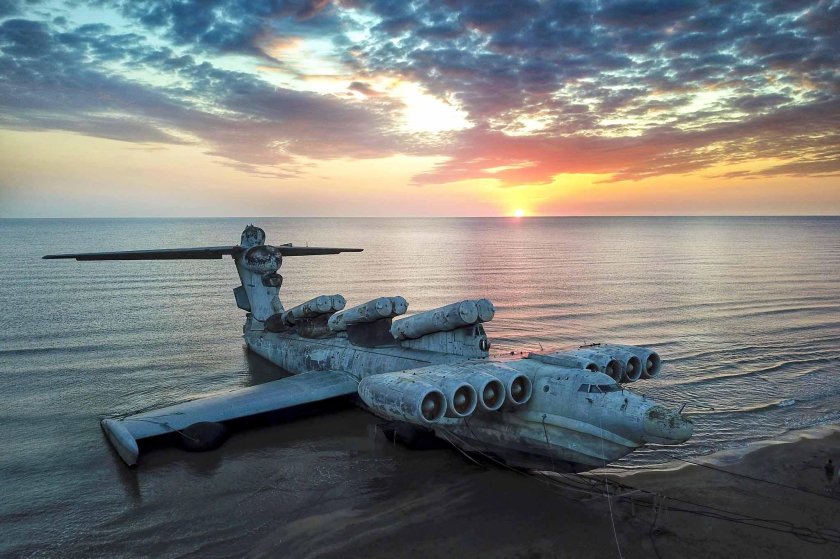 Экраноплан Каспийский монстр