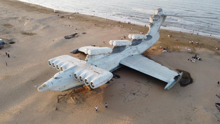 Лунь экраноплан в Дербенте