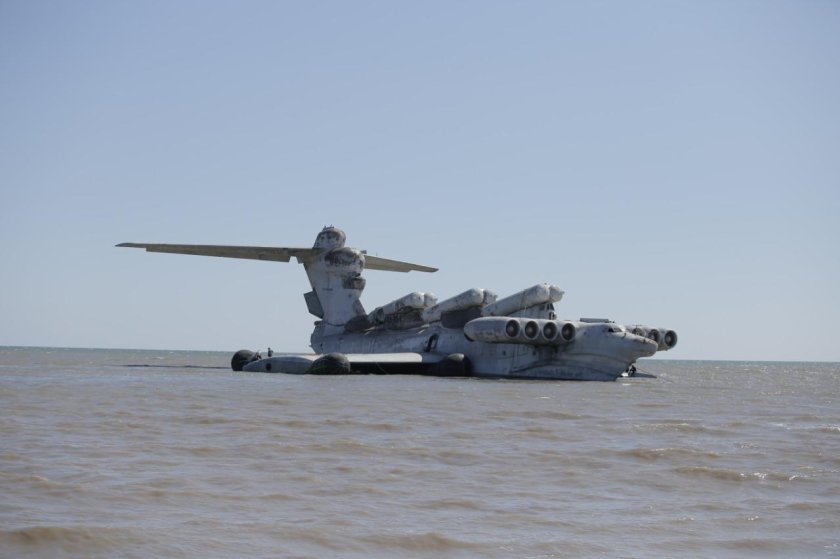 Лунь экраноплан в Дербенте