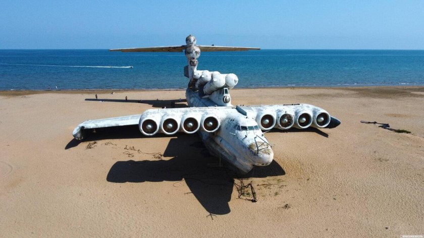 Каспийский монстр экраноплан Дербент