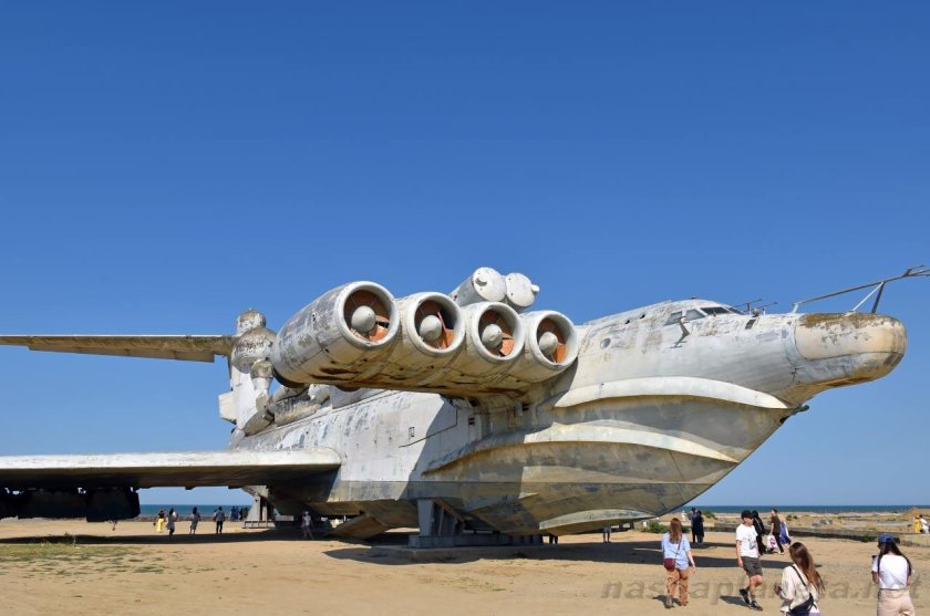 Экраноплан лунь в дагестане