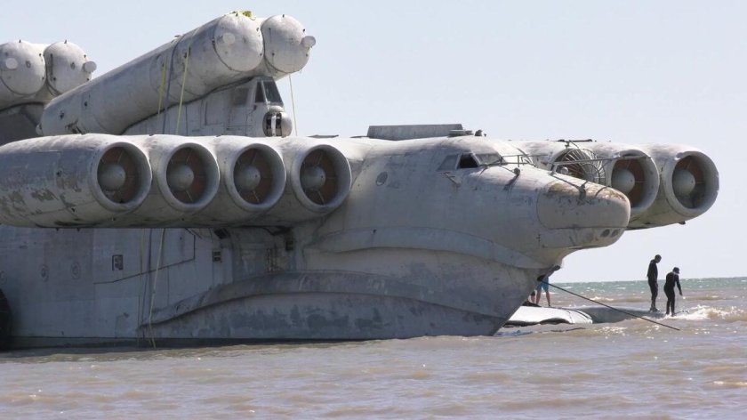 Экраноплан Лунь Дербент 2020