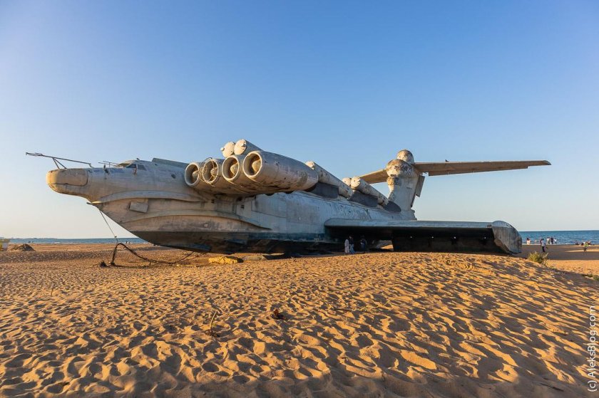 Каспийский монстр экраноплан Лунь