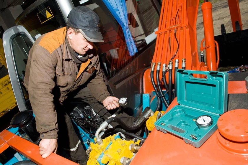 Диагностика гидравлики спецтехники