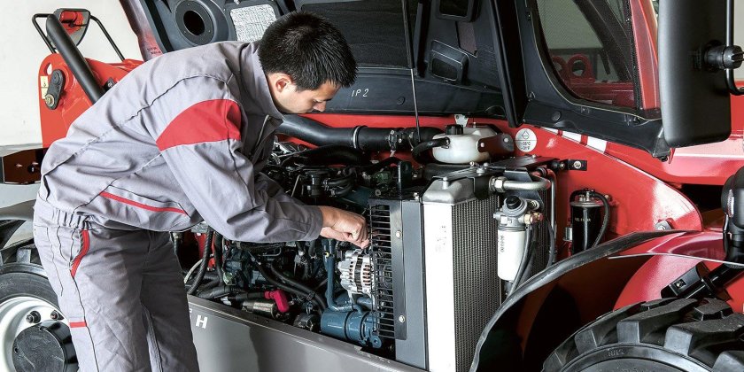 Техническое обслуживание погрузчиков