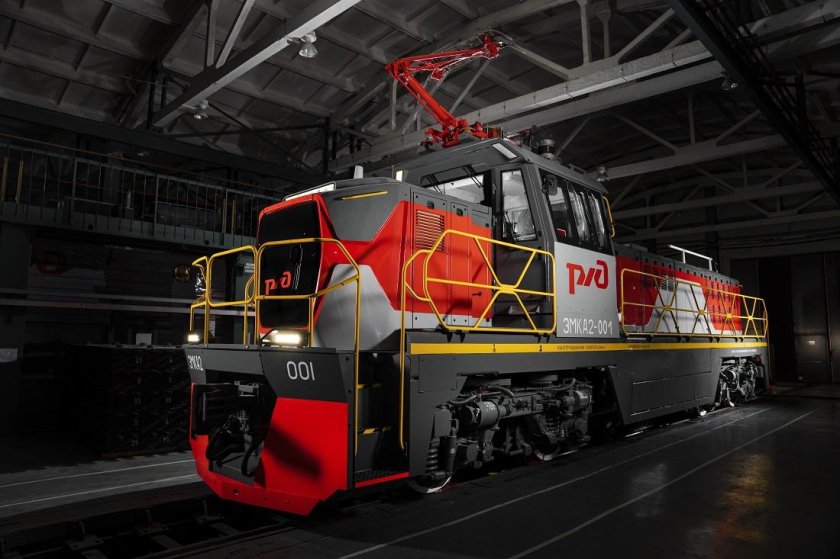 Эмка2 маневровый электровоз