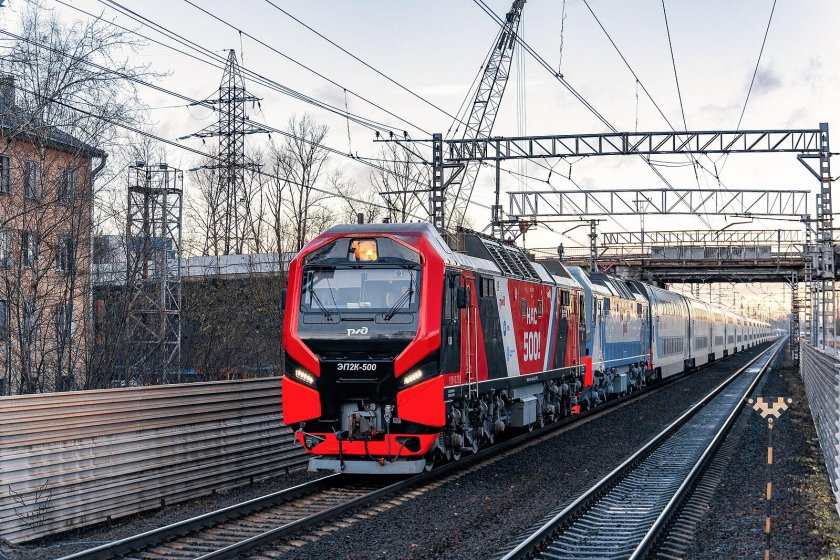 Новый поезд аврора