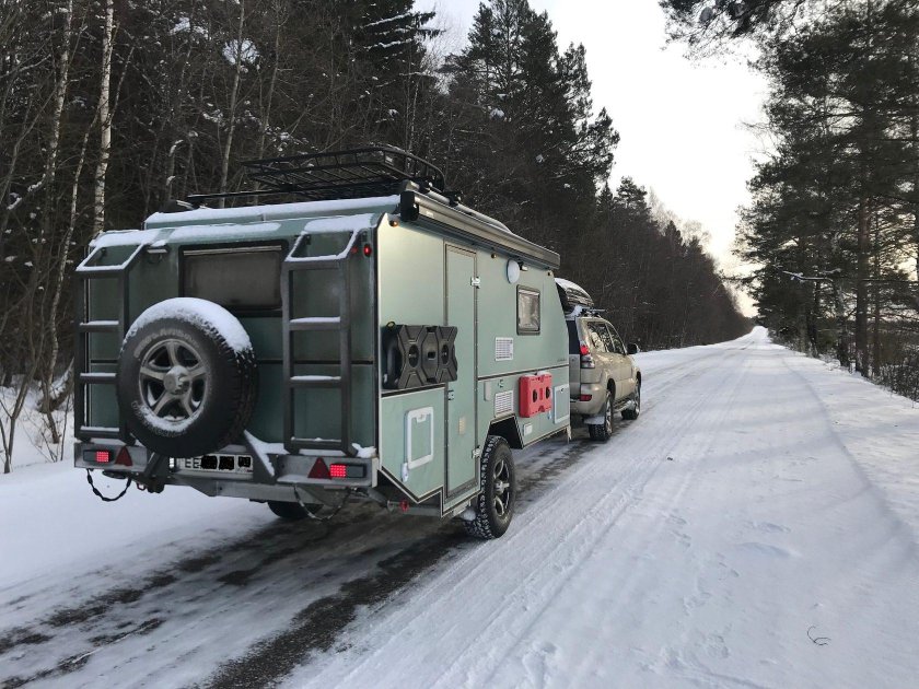 Внедорожный прицеп кемпер АНВИР