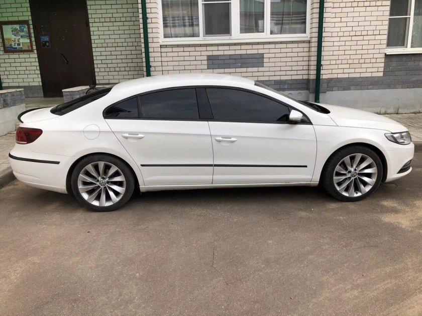 VW Passat cc 2012 белый