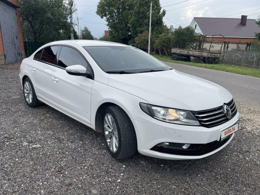 Пассат СС белый