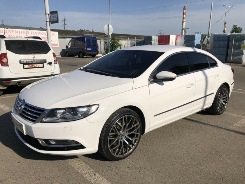 Volkswagen Passat cc 2011 белый