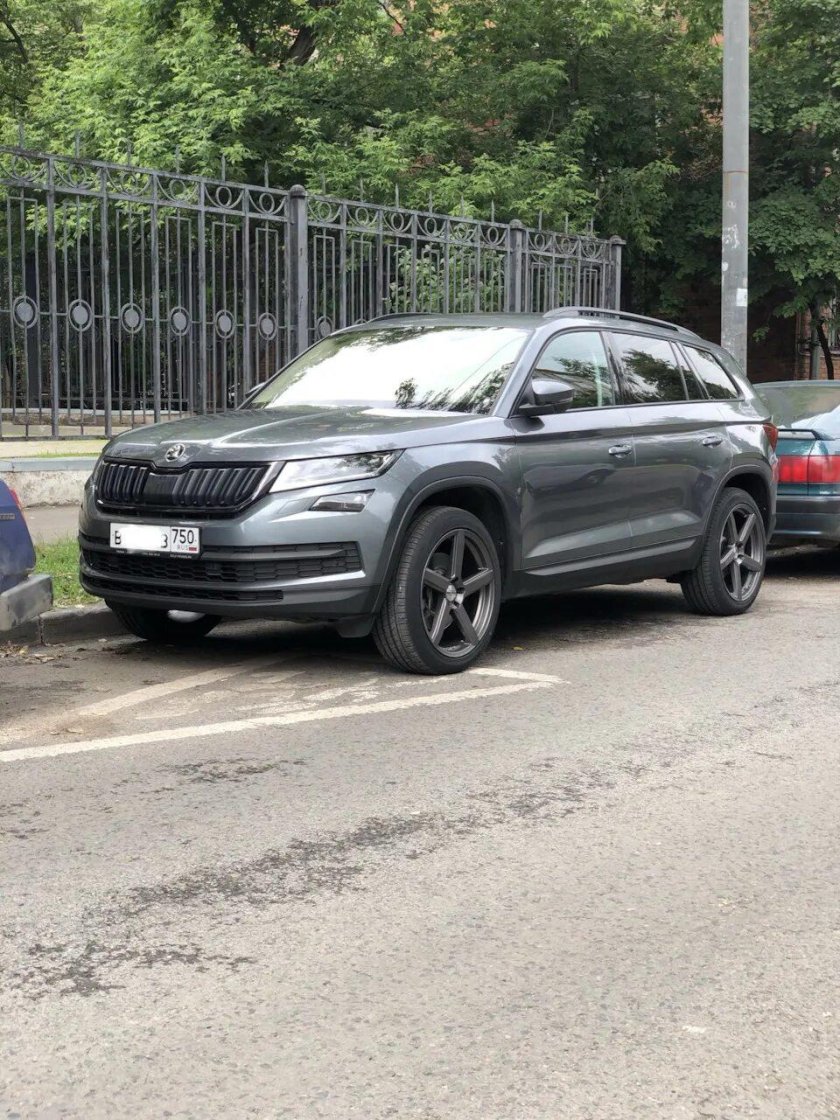 Шкода кодиак на дисках