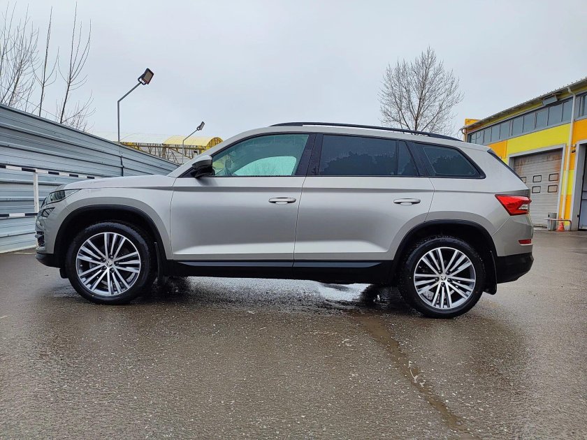 Шкода кодиак серебристый