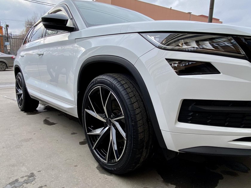 Можно ли на шкоду Кодиак поставить 285 45 20