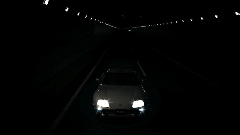 Машина ночью