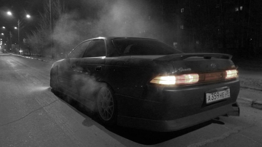 Toyota Mark 2 90 дрифт