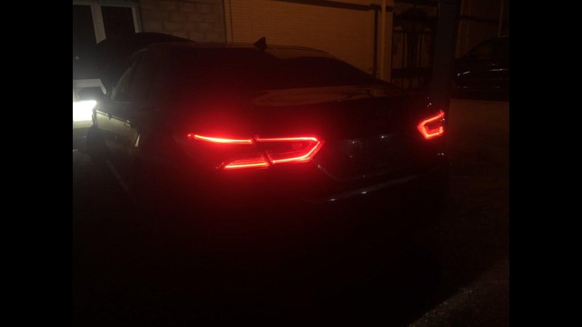 Toyota Camry 3.5 ночью