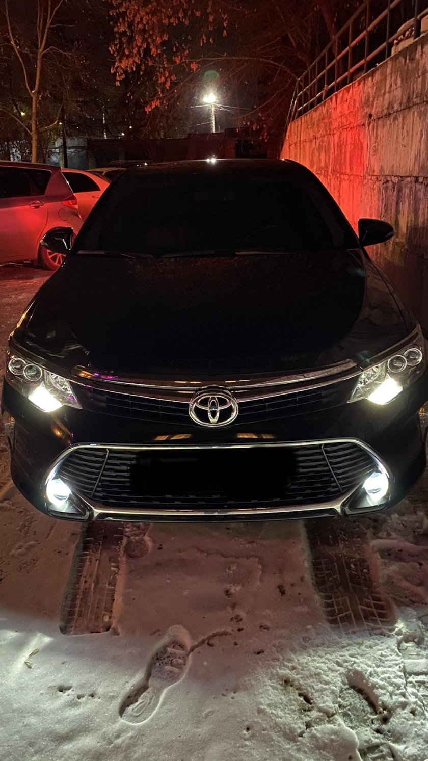 Toyota Camry 3.5 ночью