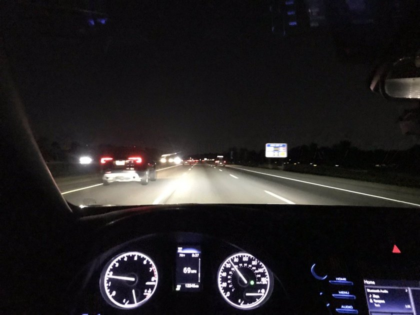 За рулем Камри 70