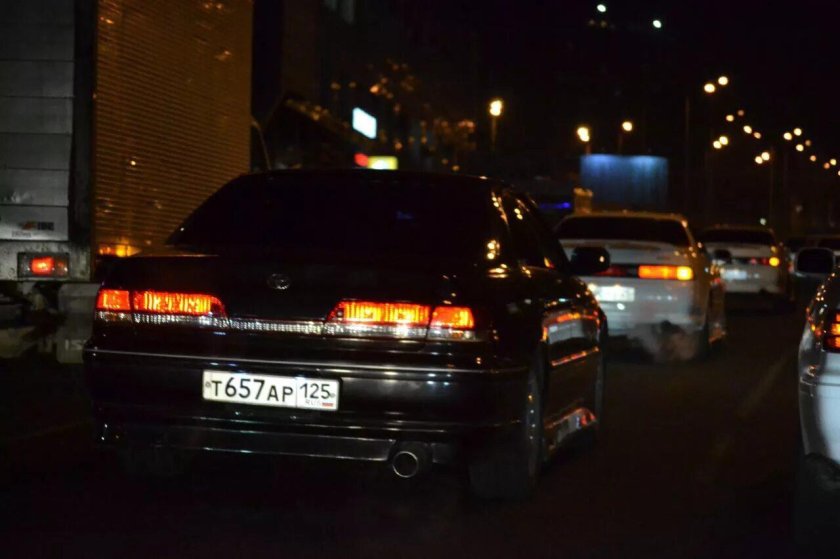 Тойота Марк 2 100 ночь чёрный