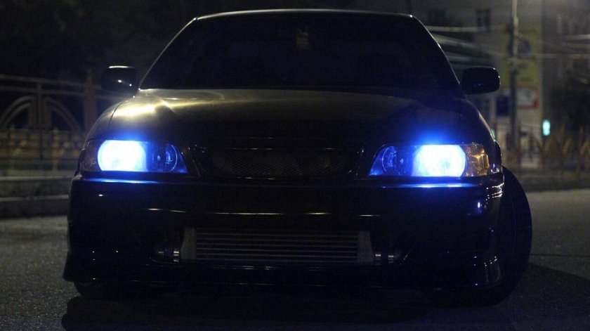 Тойота Марк 2 100 ночь чёрный