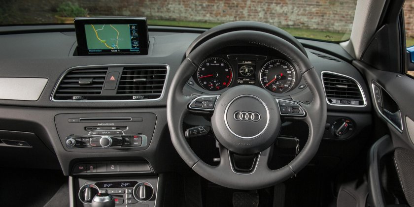 Audi q3 2014 салон