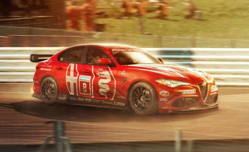 Alfa Romeo Giulia livery