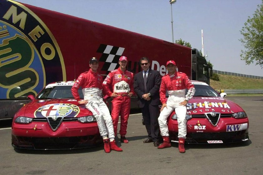 Шумахер в Альфа Ромео