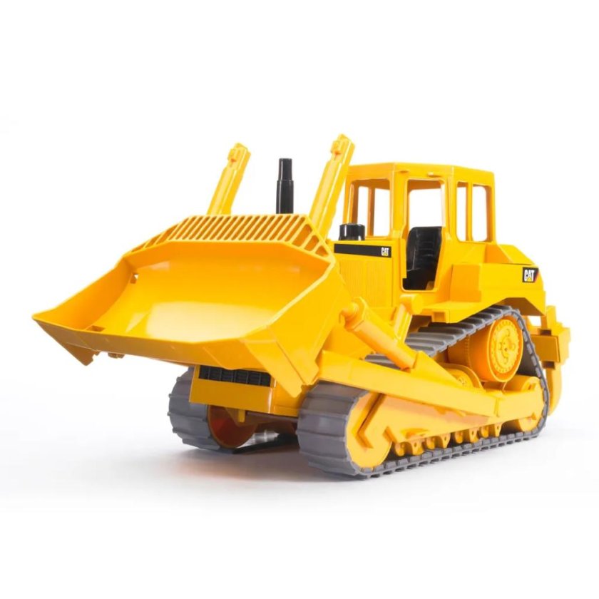 Bruder бульдозер гусеничный cat с резиновыми