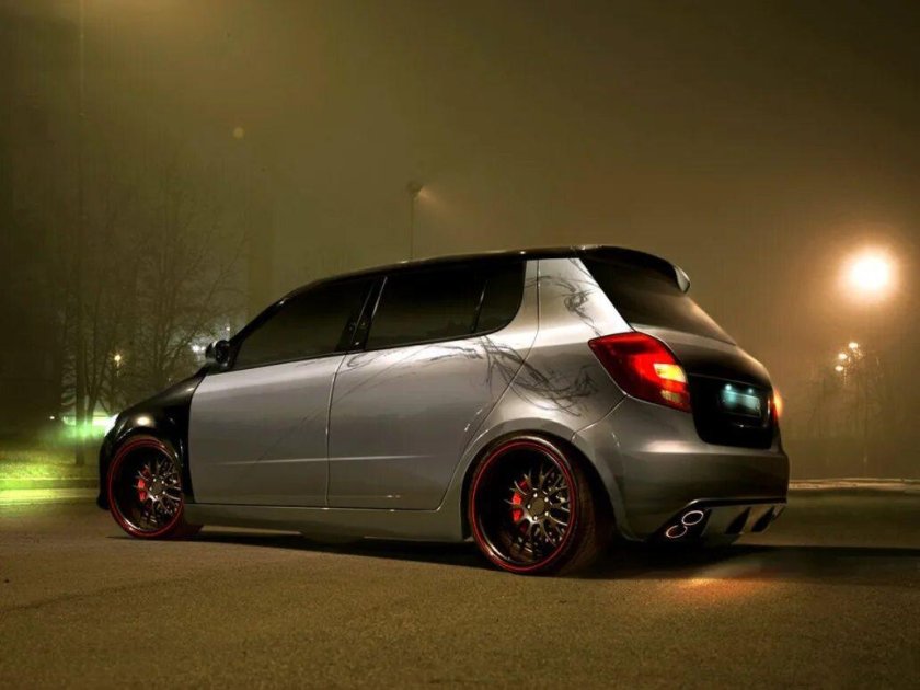 Skoda fabia stance