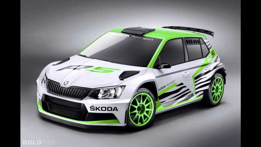 Skoda Fabia r5 Rally