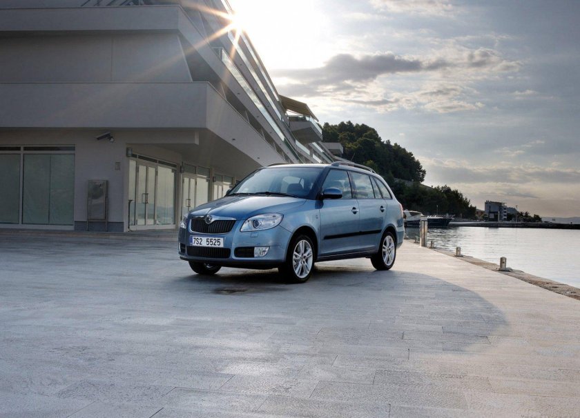 Обои Шкода Фабия Комби