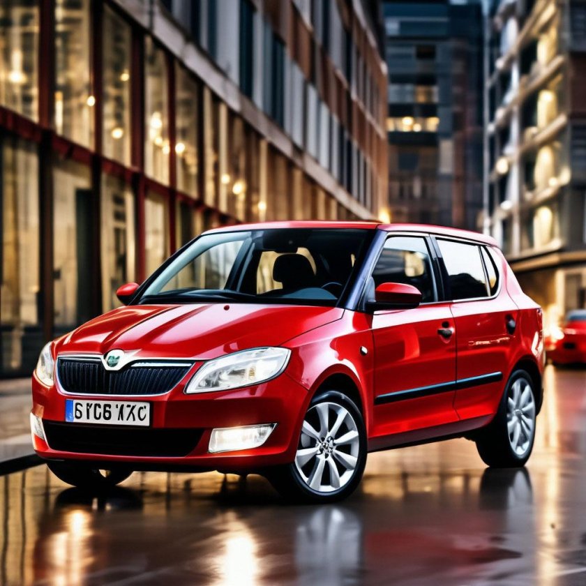 Skoda fabia 2008 хэтчбек