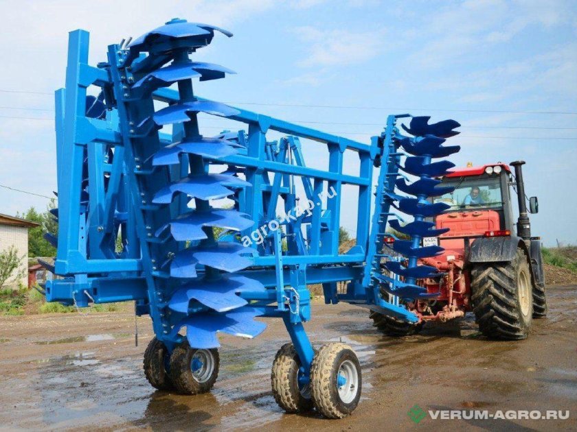 Борона дисковая тяжелая БДТ-5-36ф Вепрь