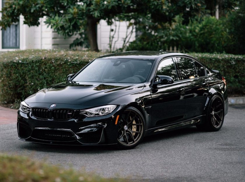 BMW m3 sedan Black
