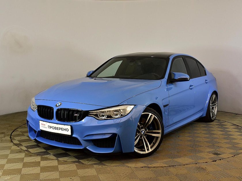 BMW m3 синяя