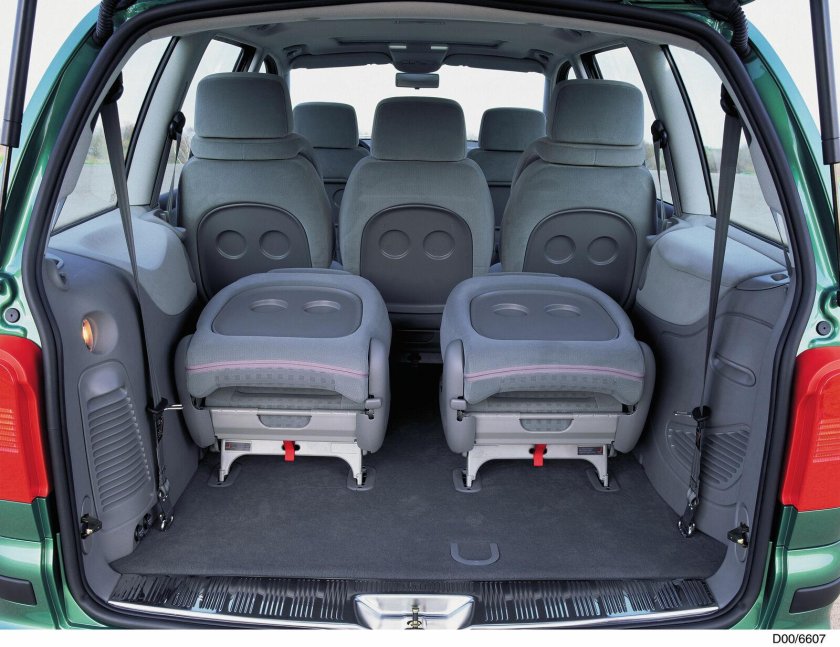Volkswagen Sharan 2000 багажник