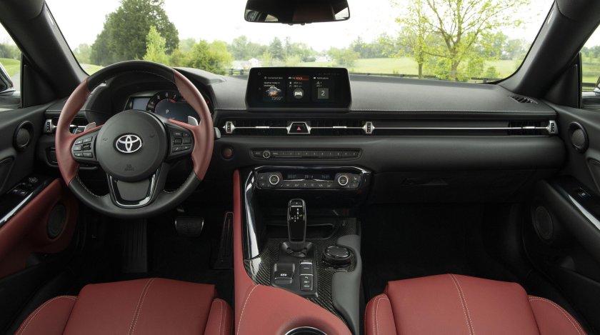 Toyota gr Supra a90 салон