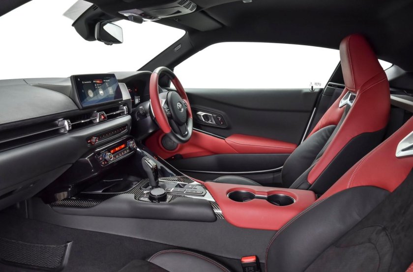 Toyota gr Supra a90 салон